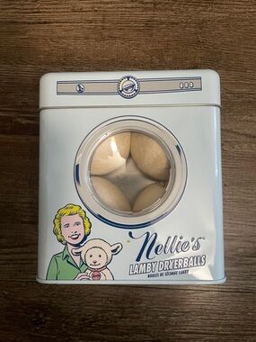 Ellies Lamb Wool Dryer Balls - Natural Beige (Set of 4 balls)